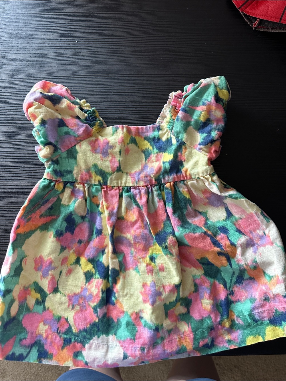 BABY GAP Multicolor Watercolor Dress